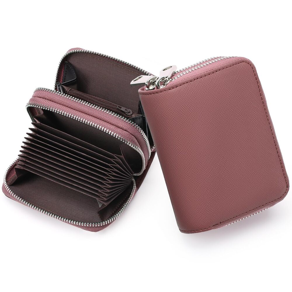 7978 Small Leather Wallet , RFID Blocking Credit Card Holder Wallet